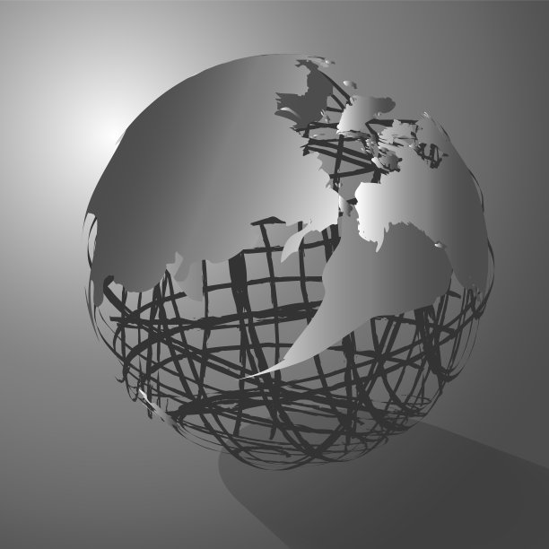 世界模型向量图片下载