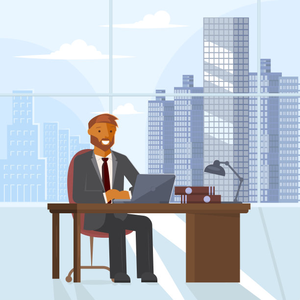 都市背景的上班族图片下载