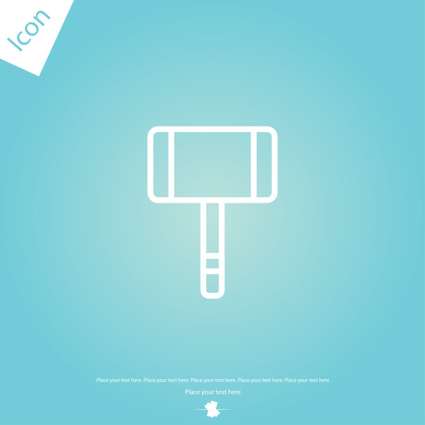 木槌矢量图标图片下载