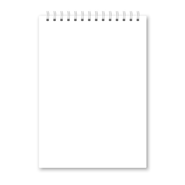 矢量现实打开笔记本封面图片下载