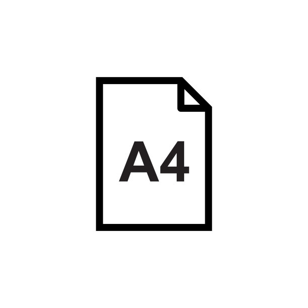 纸张大小的图标图片下载