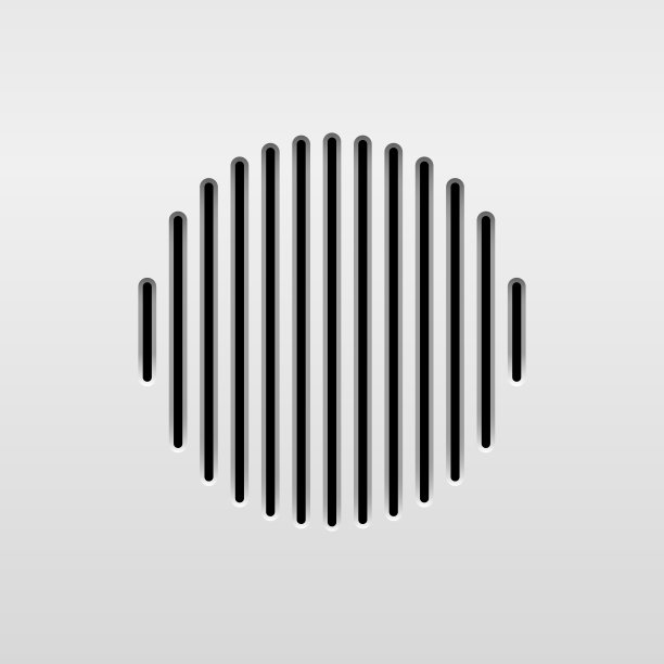 白色背景下的金属特写镜头图片下载