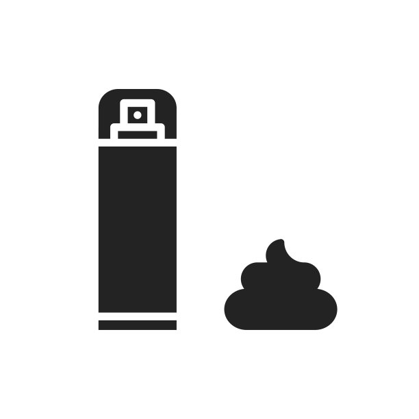 剃须膏凝胶泡沫剪影图标。脱毛方法。脱毛。图片下载