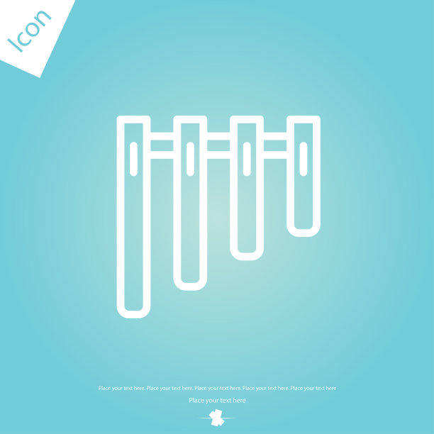 盘笛矢量图标图片下载