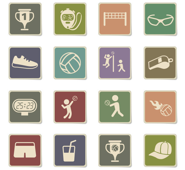 排球图标设置图片下载