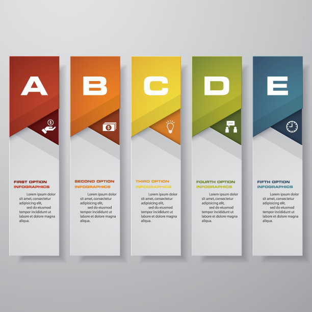 设计干净的数字横幅模板/图形或网站布局。向量。图片下载