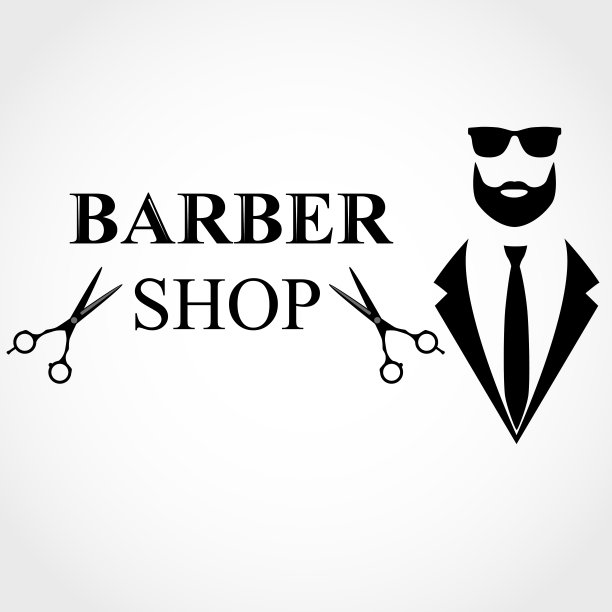 理发店的标志。图片下载