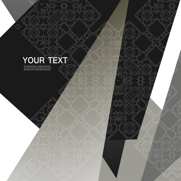 抽象三角形图案设计图片下载