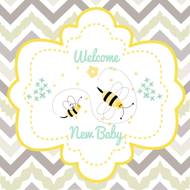 宝宝派对请帖图片下载