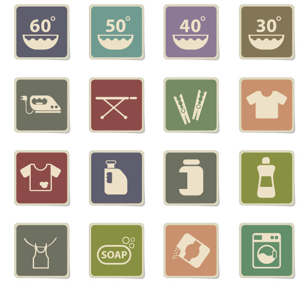 洗衣图标设置图片下载