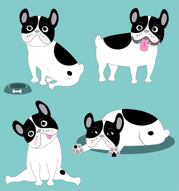 有趣的法国斗牛犬图片下载