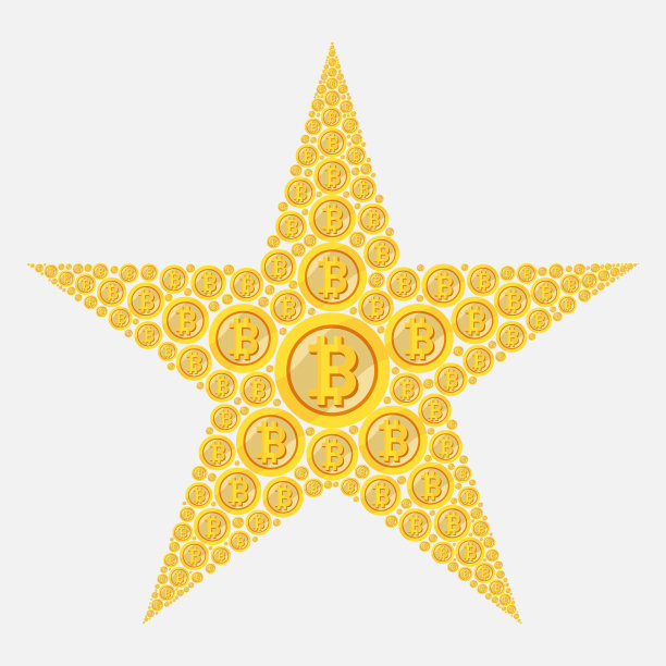 比特币以星的形式出现，比特币的比特币图片下载