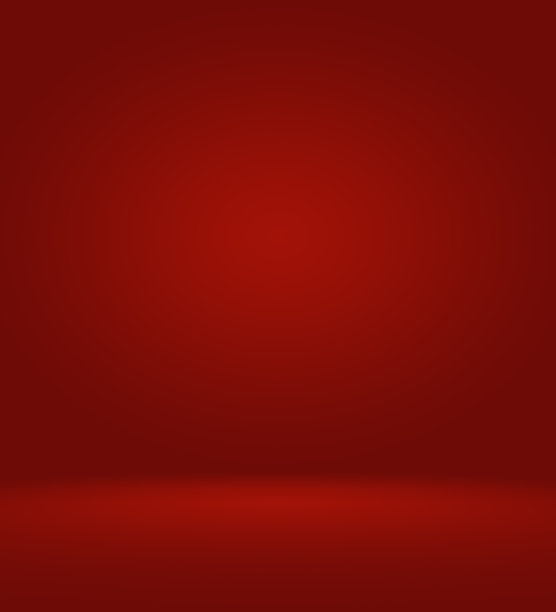 红色背景的圣诞情人节布局设计，工作室，房间，网页模板，商业报告与平滑的圆形渐变颜色图片下载