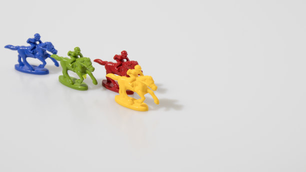 马的组成在一个白色的背景图片下载