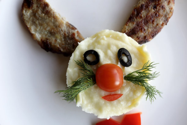 儿童餐盘图片下载