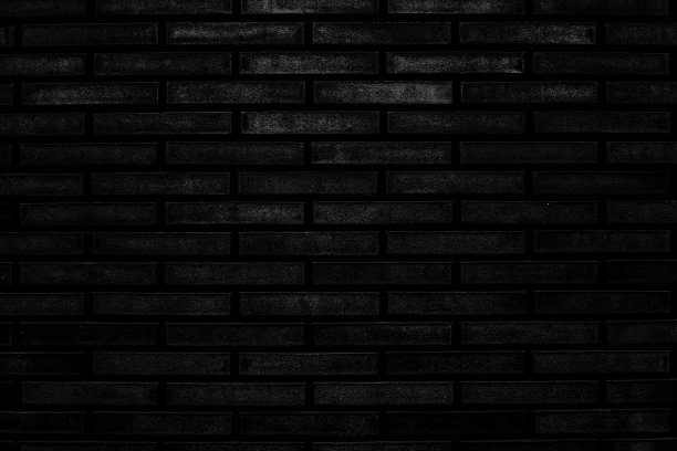 黑色砖墙纹理图片下载