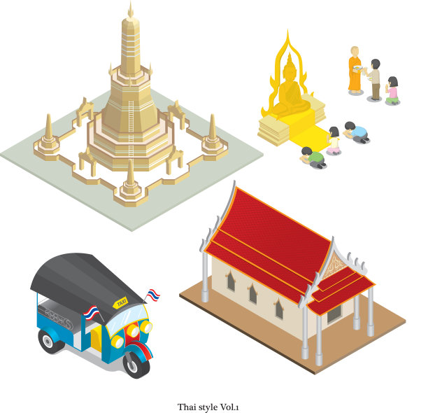 泰国风格的研究图片下载