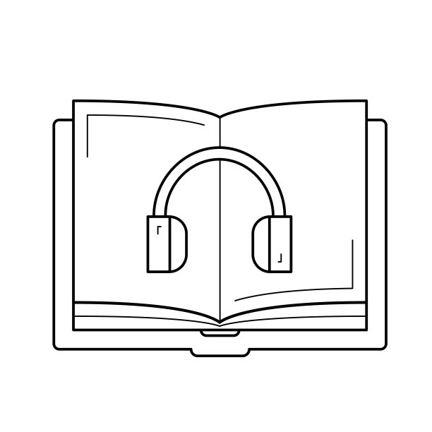 在线学习线图标图片下载