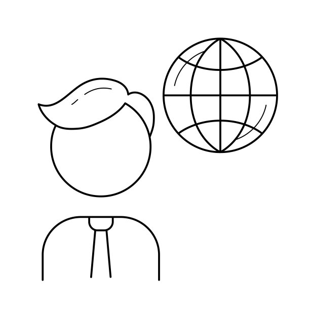 全球业务线图标图片下载