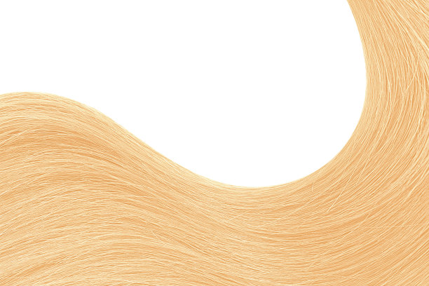 白色卷发图片下载