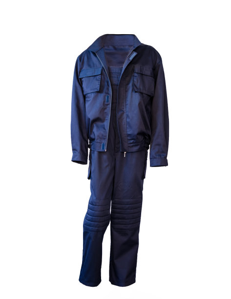 蓝色工作服图片下载