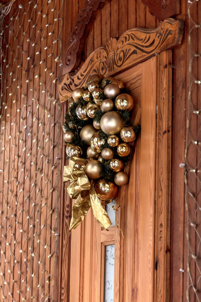 户外新春装饰图片下载