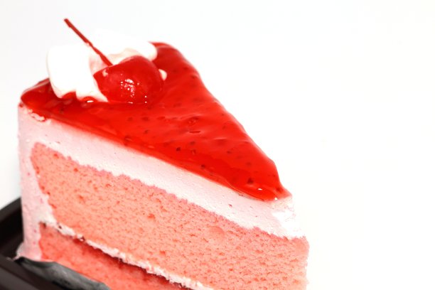 甜樱桃草莓蛋糕图片下载