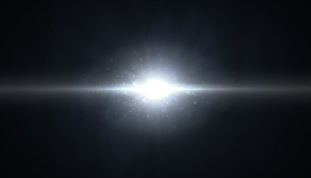 光学镜头耀斑光效果。插图图片下载