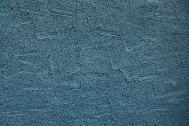 垃圾墙涂成蓝色纹理图片下载