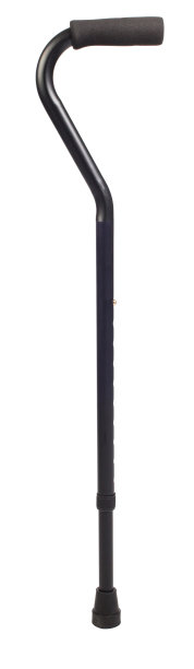 黑色手杖孤立在白色背景上图片下载