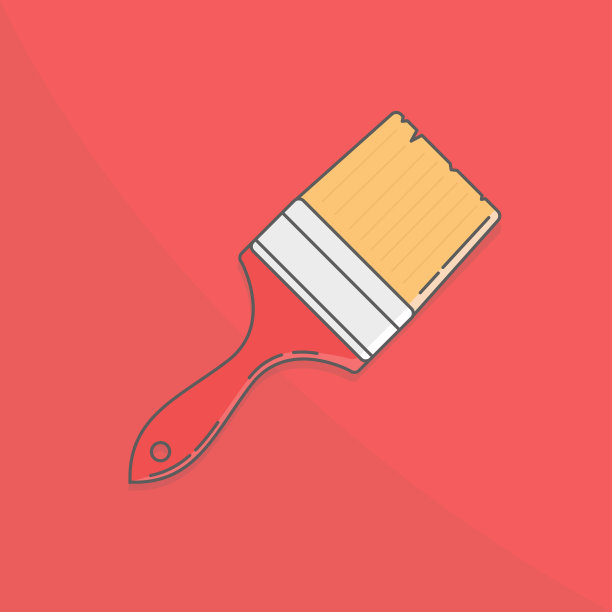 施工工具-油漆刷图片下载