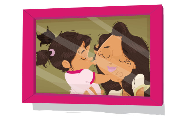 家庭背景(母亲及子女)图片下载