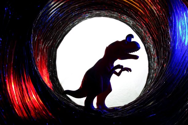 恐龙的轮廓图片下载