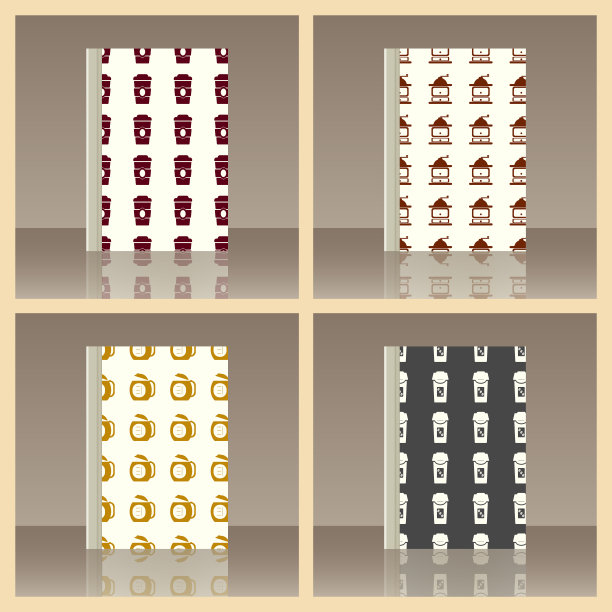 咖啡和书。物体的真实形象图片下载