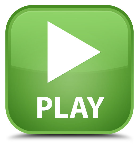 播放特殊的绿色软方块按钮图片下载