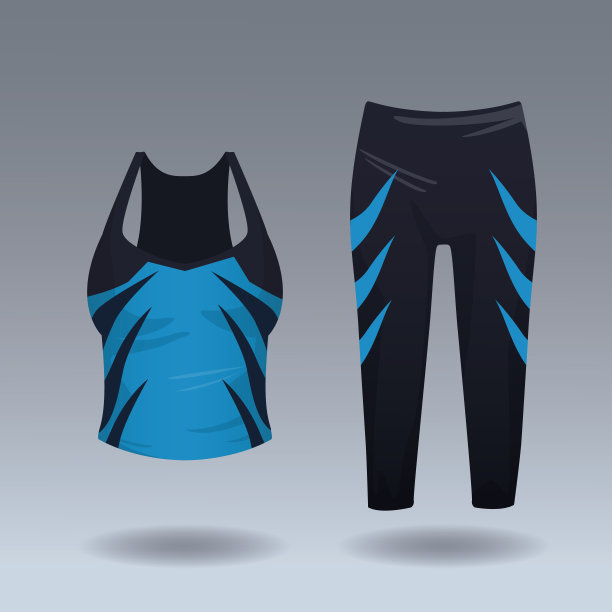 女性运动穿图片下载