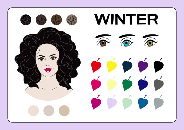 冬季外貌类型图片下载