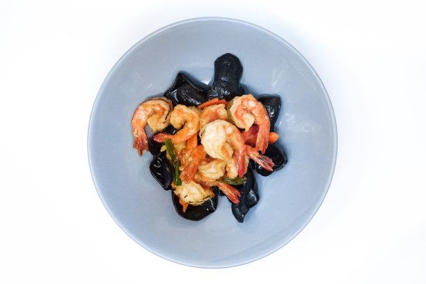 中国菜黑木耳虾图片下载