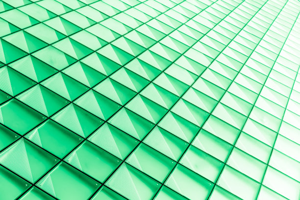 抽象现代建筑背景的绿色图片下载