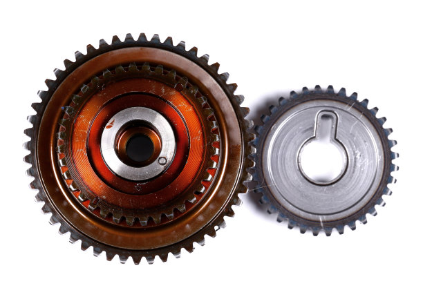 两个连接的齿轮素材图片