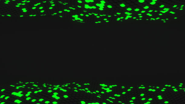 纳米表面摆动3D渲染图片下载