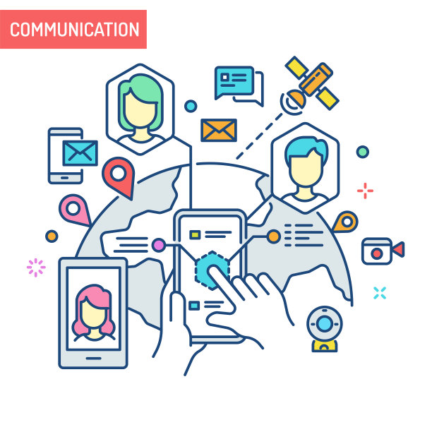 增强现实概念-通讯图片下载