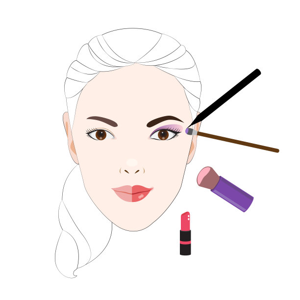 的脸化妆图片下载