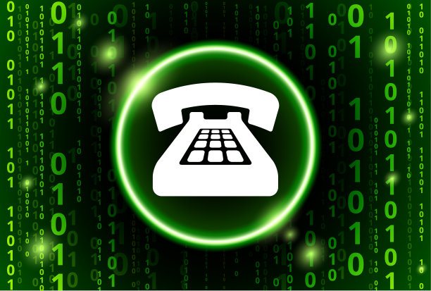 电话二进制码矢量模式背景图片下载