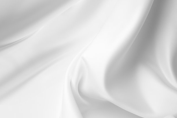 白色丝绸面料素材图片