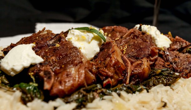 烤羊排素材图片