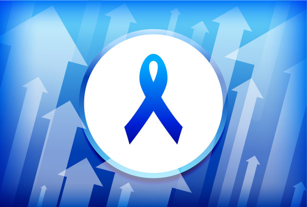 丝带蓝色箭头背景图片下载