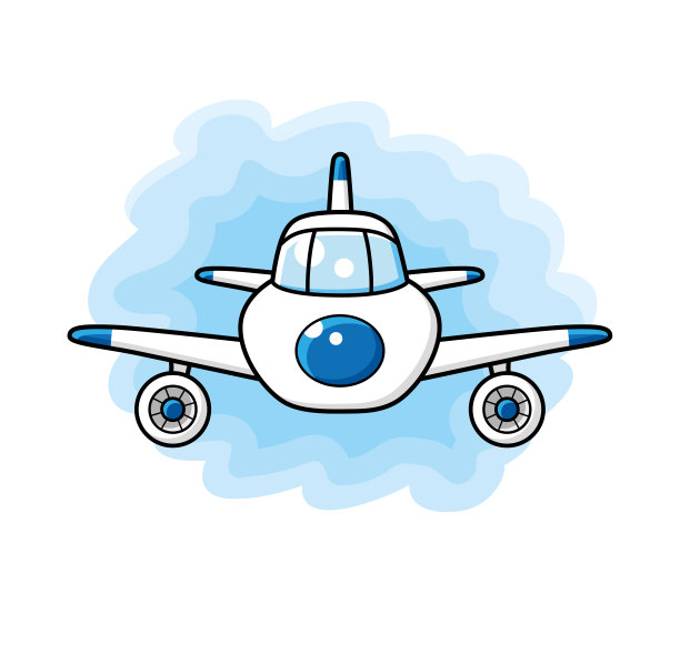 飞机前视图图片下载