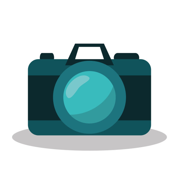 相机摄影孤立图标图片下载