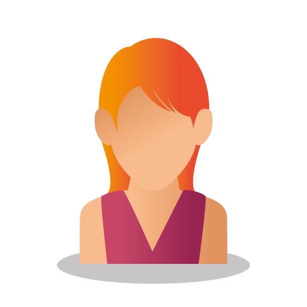 年轻女子头像图片下载